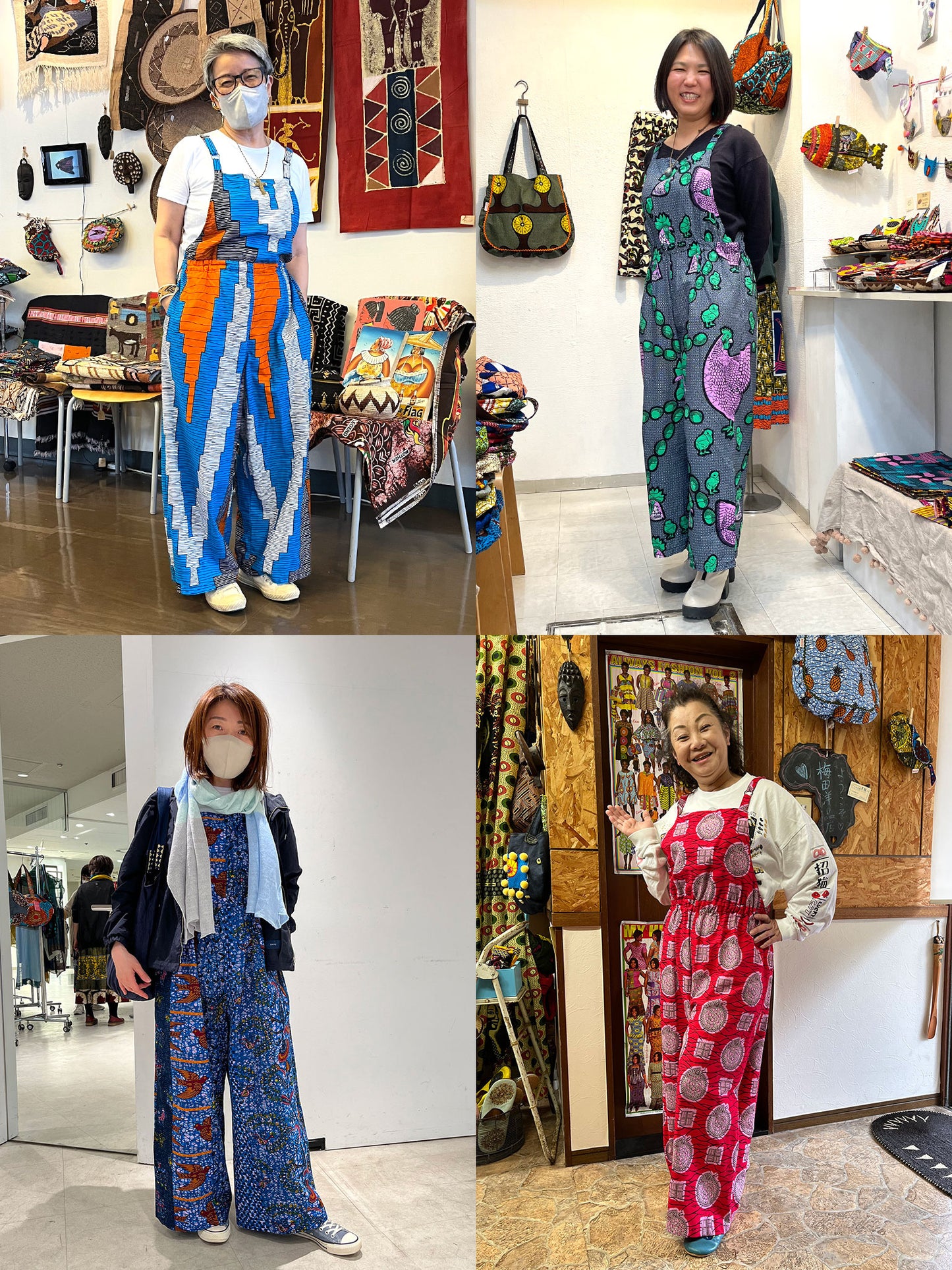 セミオーダー「B5/ポケット付きサロペット」