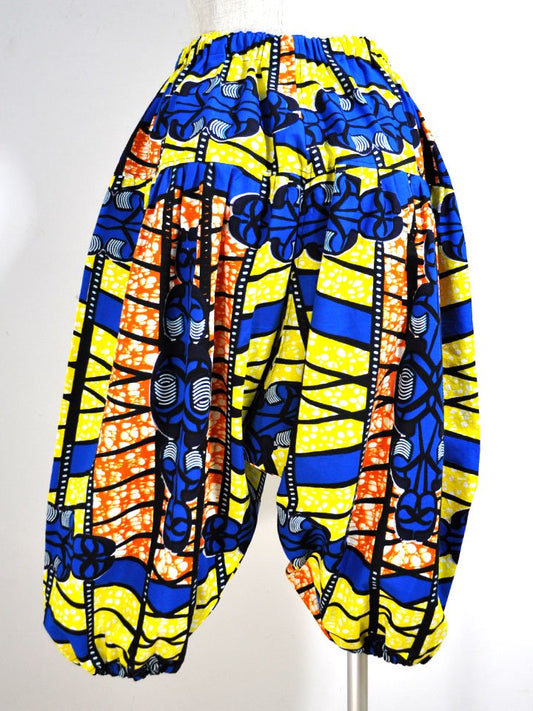 ポケット付きサルエルパンツ・ショート/ブルーリボン