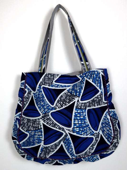 ぷくぷくトートバッグ・ブルーコーン