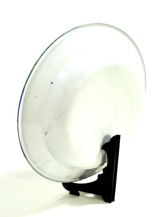 アフリカのヴィレッジ・ライフ・ホーローの手描きプレート C