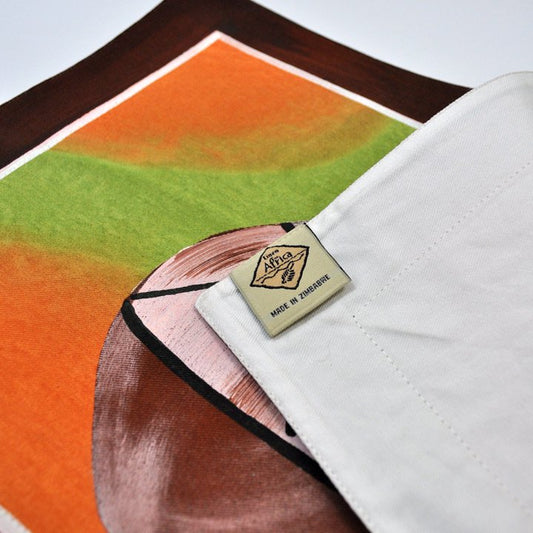 ジンバブエのプレースマット・ポットB