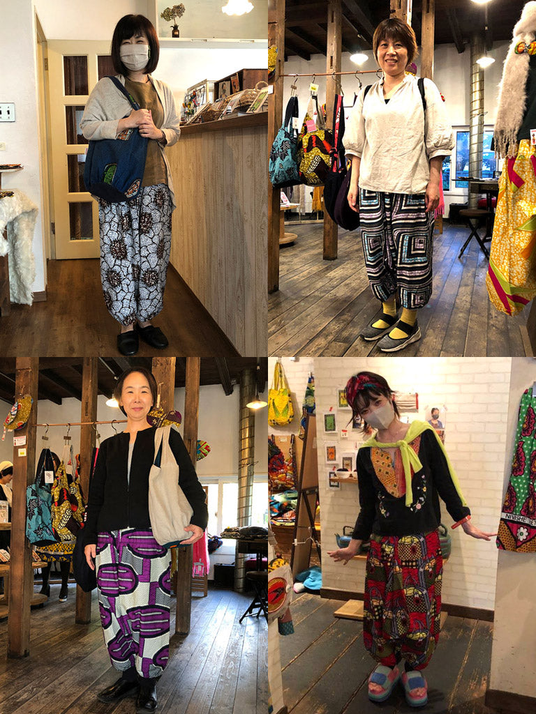 セミオーダー「C3/ポケット付きサルエルパンツ・ロング」