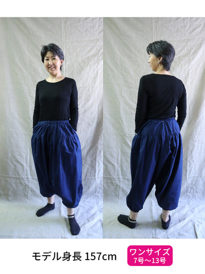 セミオーダー「C3/ポケット付きサルエルパンツ・ロング」