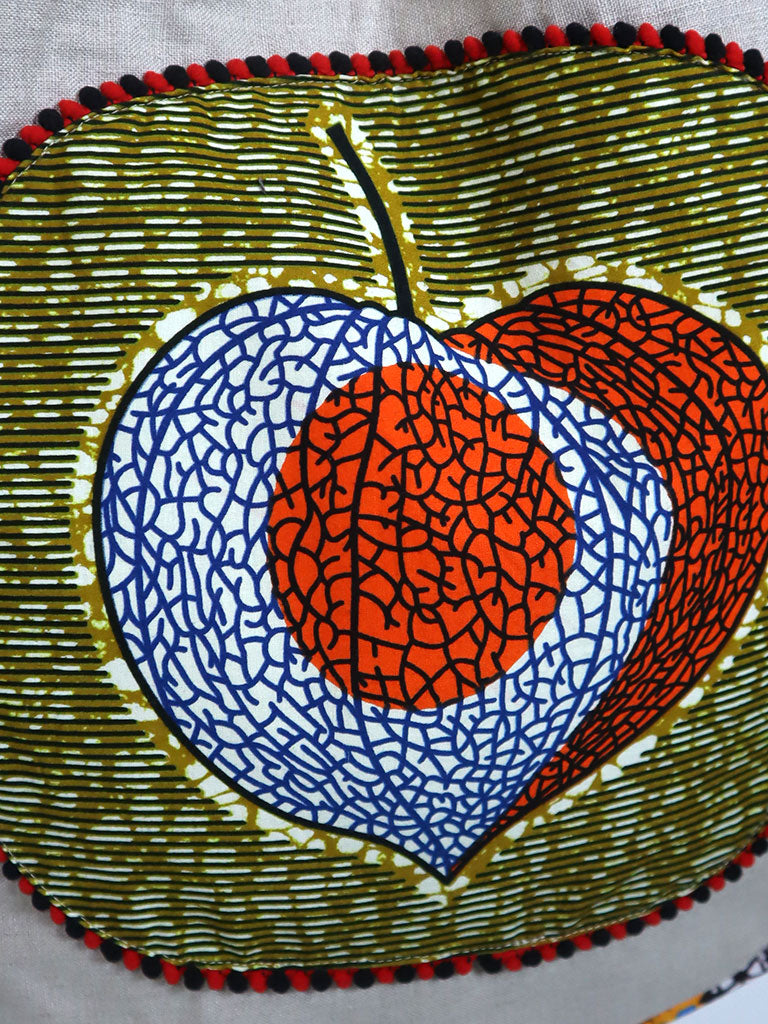 リネンの2wayトートバッグ・ほおずき