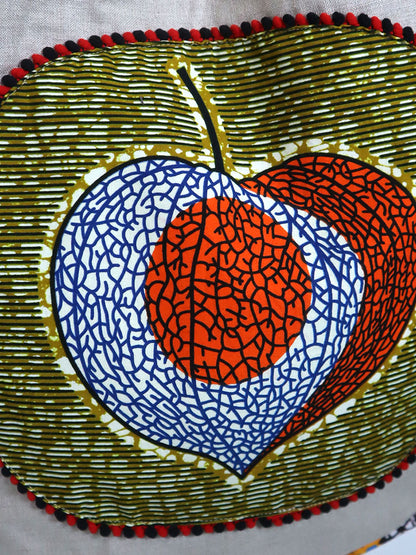 リネンの2wayトートバッグ・ほおずき