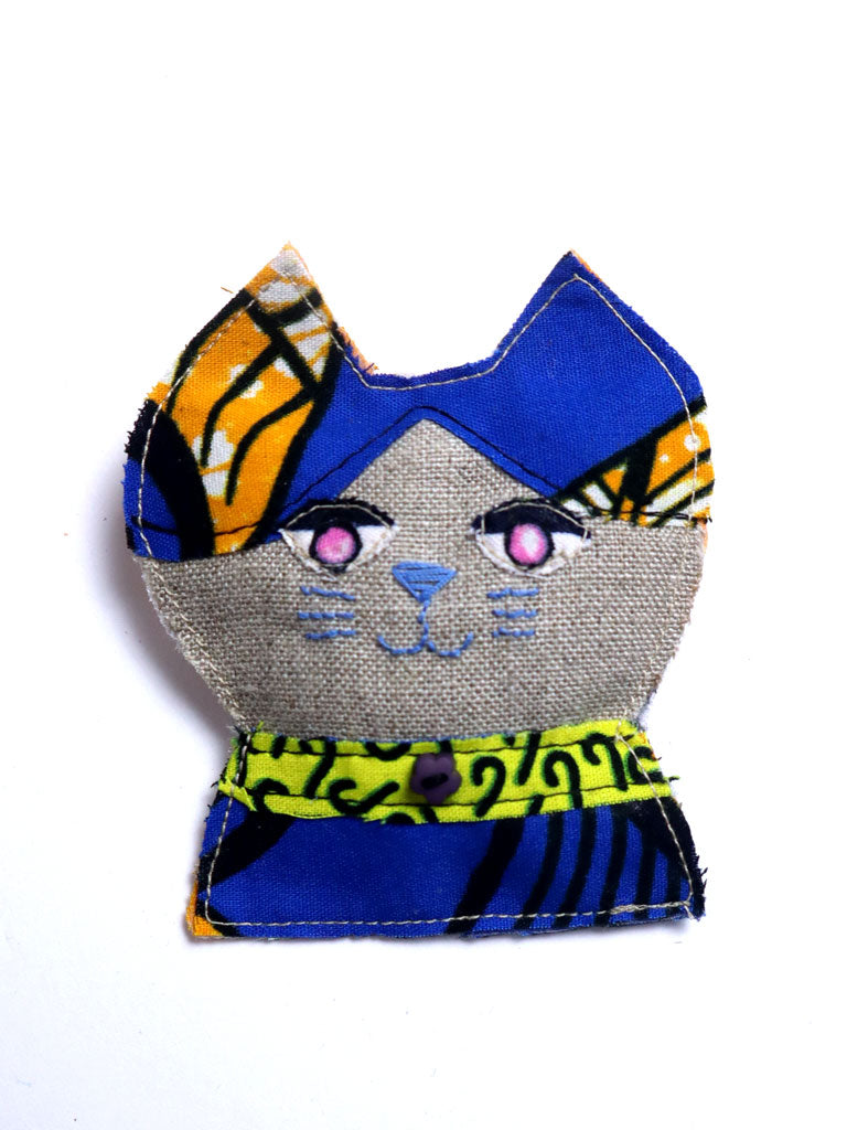 布ブローチ/60104c