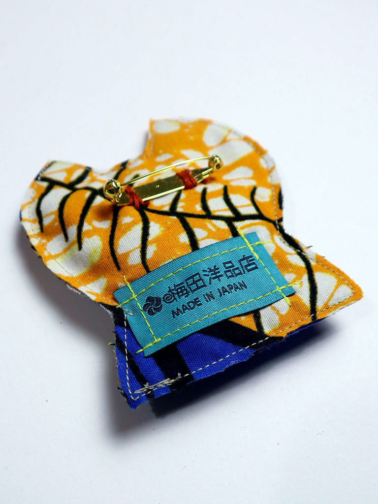 布ブローチ/60104c