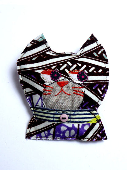 布ブローチ/60104f1