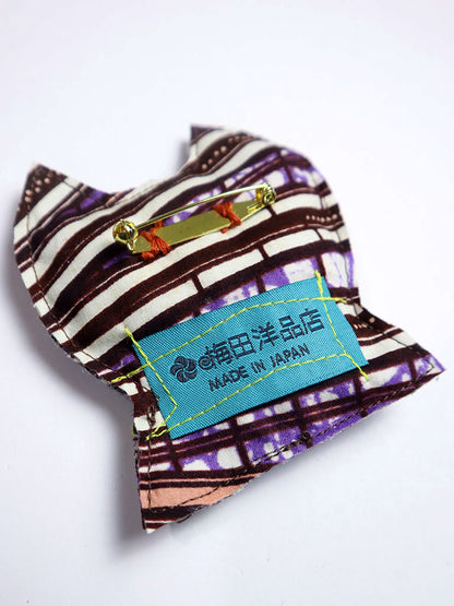 布ブローチ/60104f1