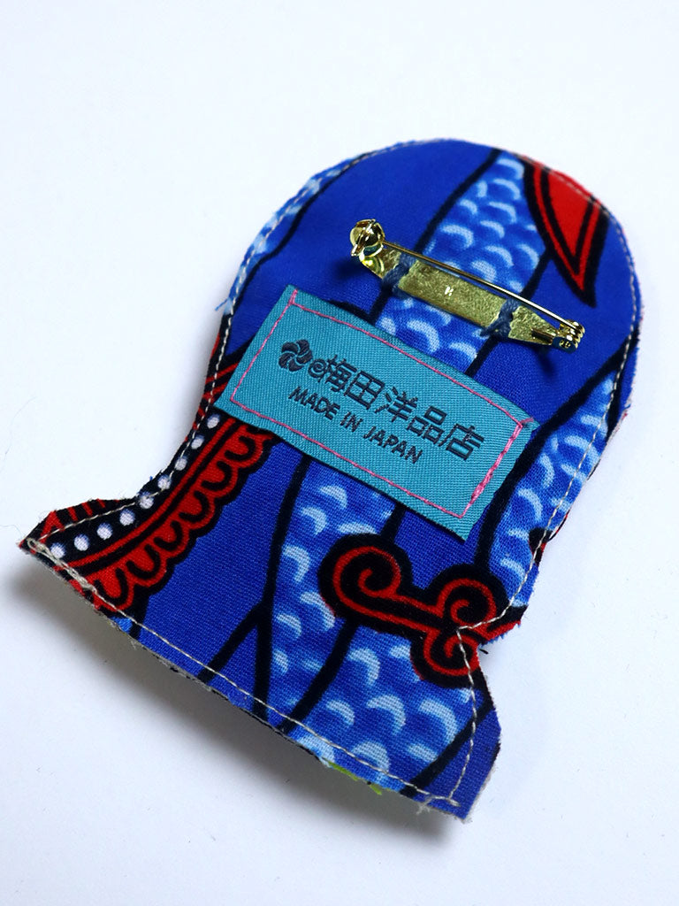 布ブローチ/アクトレス0215d